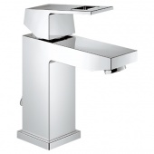 Смеситель для раковины GROHE Eurocube с цепочкой, 23131000 — фото, характеристики, купить в NOJABRSK-CLIMBO