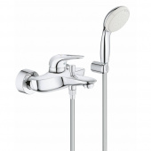 Смеситель GROHE Eurostyle New для ванны с душевым набором, хром (3359230A) — фото, характеристики, купить в NOJABRSK-CLIMBO