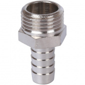 STOUT Штуцер НР никелированный 1/2"x12 — фото, характеристики, купить в NOJABRSK-CLIMBO
