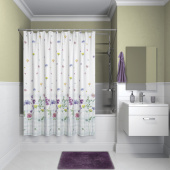 B12P118i11 Штора для ванной комнаты, коллекция Basic — фото, характеристики, купить в NOJABRSK-CLIMBO
