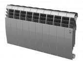 Радиатор Royal Thermo BiLiner 350 /Silver Satin - 10 секц. — фото, характеристики, купить в NOJABRSK-CLIMBO