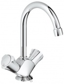 Смеситель для раковины GROHE Costa L с цепочкой и высоким С-изливом, 21374001 — фото, характеристики, купить в NOJABRSK-CLIMBO