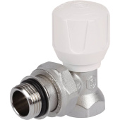 STOUT SVR Клапан ручной терморегулирующий угловой 1/2" (с дополнительным уплотнением) — фото, характеристики, купить в NOJABRSK-CLIMBO