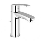 Смеситель для раковины GROHE Eurostyle Cosmopolitan с донным клапаном, уменьшенный, 23037002 — фото, характеристики, купить в NOJABRSK-CLIMBO