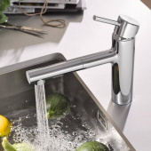 Смеситель для кухни GROHE Concetto, хром (30273001) — фото, характеристики, купить в NOJABRSK-CLIMBO