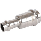 Муфта переходная, 28х15, из нержавеющей стали прессовой — фото, характеристики, купить в NOJABRSK-CLIMBO