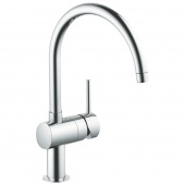 Смеситель для кухни GROHE Minta с C-изливом, 32917000 — фото, характеристики, купить в NOJABRSK-CLIMBO