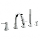 Смеситель для ванны GROHE Grandera с душевым гарнитуром, 19919000 — фото, характеристики, купить в NOJABRSK-CLIMBO