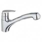 Смеситель для кухни GROHE Eurodisc с выдвижным изливом, 32257001 — фото, характеристики, купить в NOJABRSK-CLIMBO