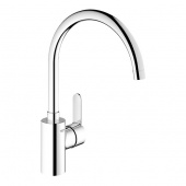 Смеситель для кухни GROHE Eurostyle Cosmopolitan с высоким изливом, 33975002 — фото, характеристики, купить в NOJABRSK-CLIMBO
