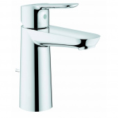 Смеситель для раковины GROHE BauEdge с донным клапаном, M-Size, хром (23758000) — фото, характеристики, купить в NOJABRSK-CLIMBO