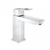 Смеситель для раковины GROHE Eurocube с донным клапаном, 23445000 — фото, характеристики, купить в NOJABRSK-CLIMBO