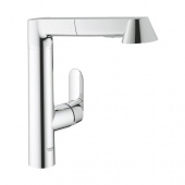 Смеситель для кухни GROHE K7 с выдвижным изливом, 32176000 — фото, характеристики, купить в NOJABRSK-CLIMBO