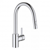Смеситель для кухни GROHE Eurosmart Cosmopolitan, высокий излив, хром (31481001) — фото, характеристики, купить в NOJABRSK-CLIMBO