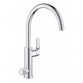 Смеситель для кухни GROHE Blue Pure Eurosmart с функцией очистки водопроводной воды, хром (31722000) — фото, характеристики, купить в NOJABRSK-CLIMBO