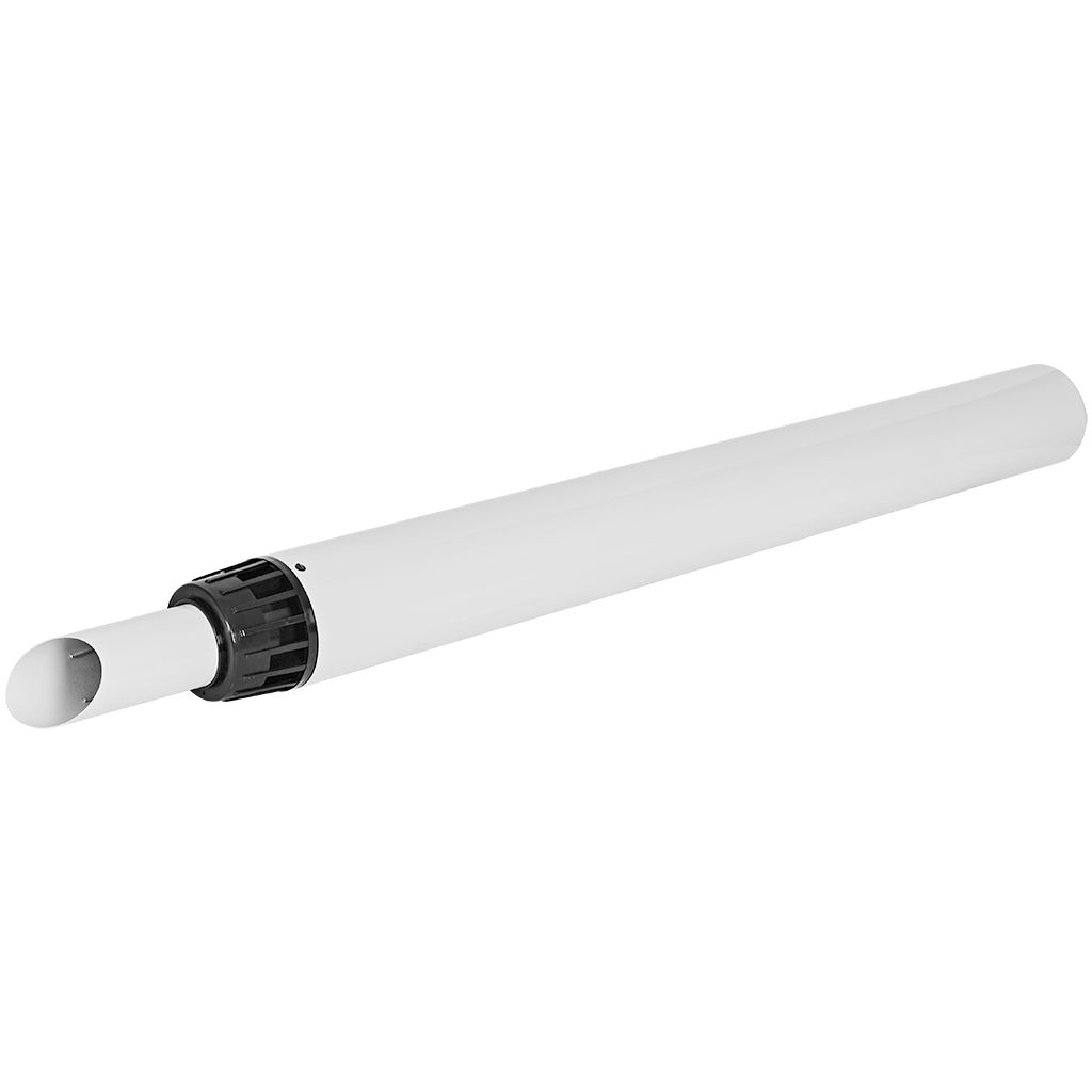 Труба с наконечником традиционный ROMMER RCA-6010 коаксиальная АНТИЛЁД D60(п)/100(п), L1145 (рабочая длина 1000мм) однонаправленный — фото, характеристики