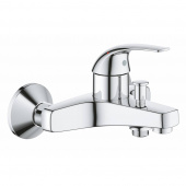 Смеситель для ванны GROHE BauCurve, настенный монтаж (23599000) — фото, характеристики, купить в NOJABRSK-CLIMBO