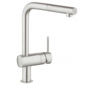 Смеситель для кухни GROHE Minta с выдвижным изливом, 32168DC0 — фото, характеристики, купить в NOJABRSK-CLIMBO