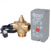 STOUT Компактный 3-Ходовой зональный клапан, сервопривод 230V, с кабелем 1м., НР 1" — фото, характеристики, купить в NOJABRSK-CLIMBO