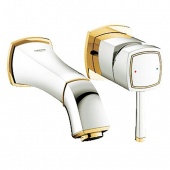 Смеситель для раковины GROHE Grandera (верхняя монтажная часть, вынос 177 мм), 19929IG0 — фото, характеристики, купить в NOJABRSK-CLIMBO