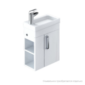 Тумба для ванной комнаты, подвесная, белая, 40 см, Torr, IDDIS, TOR40W1i95. Подходит умывальник 0014000U28 — фото, характеристики, купить в NOJABRSK-CLIMBO