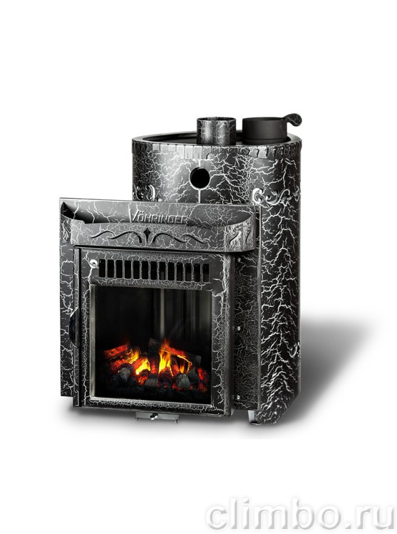 Печь для бани Vöhringer Малютка Паровая Экран — фото товара