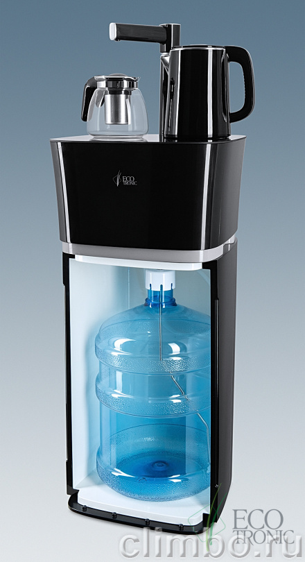Кулер с чайным столиком Тиабар Ecotronic TB11-LE black — фото товара