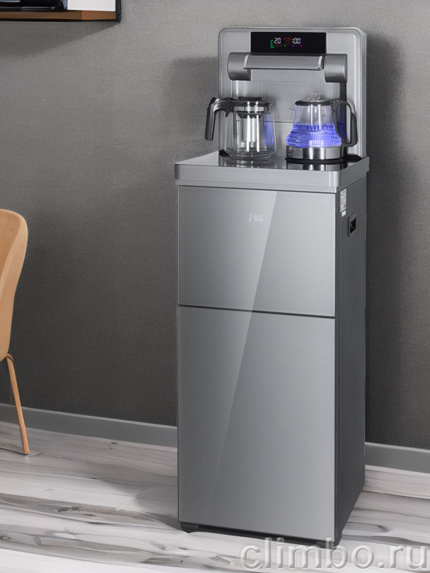 Кулер с чайным столиком Teabar Ecotronic TB50-LNA grey — фото товара