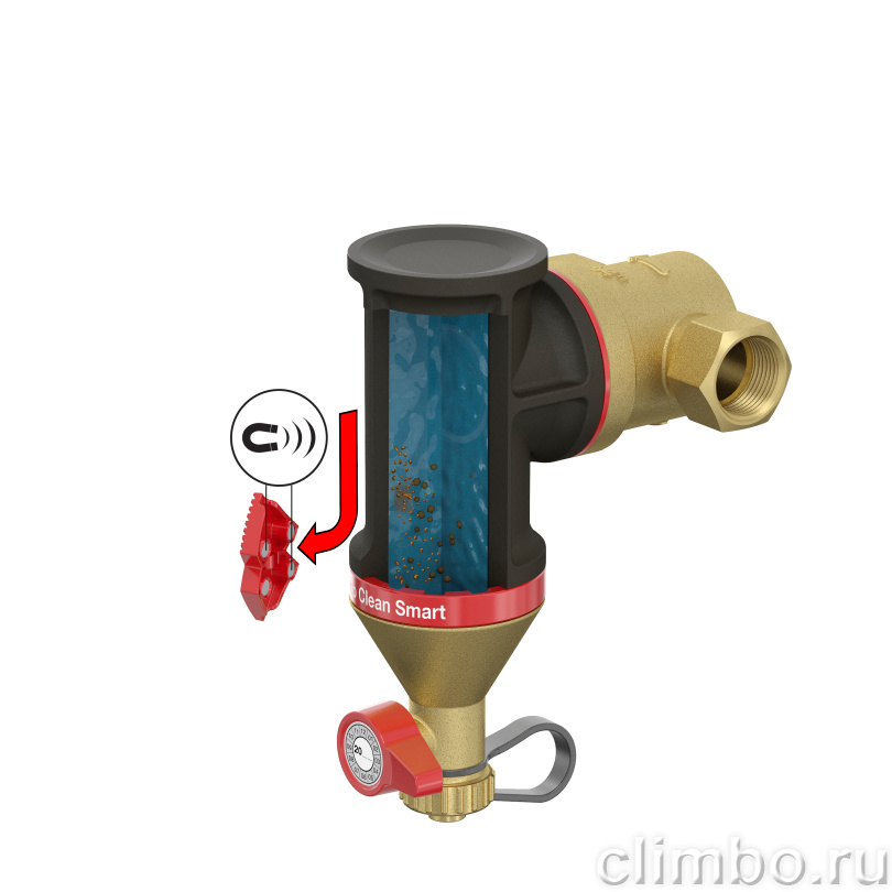 Сепаратор шлама Flamco Clean Smart 1 1/4" — фото товара