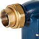 Циркуляционный насос STOUT 25-60/130 220/240V 50Hz с латунными гайками G 1 1/2 x Rp 1 — фото, детали конструкции