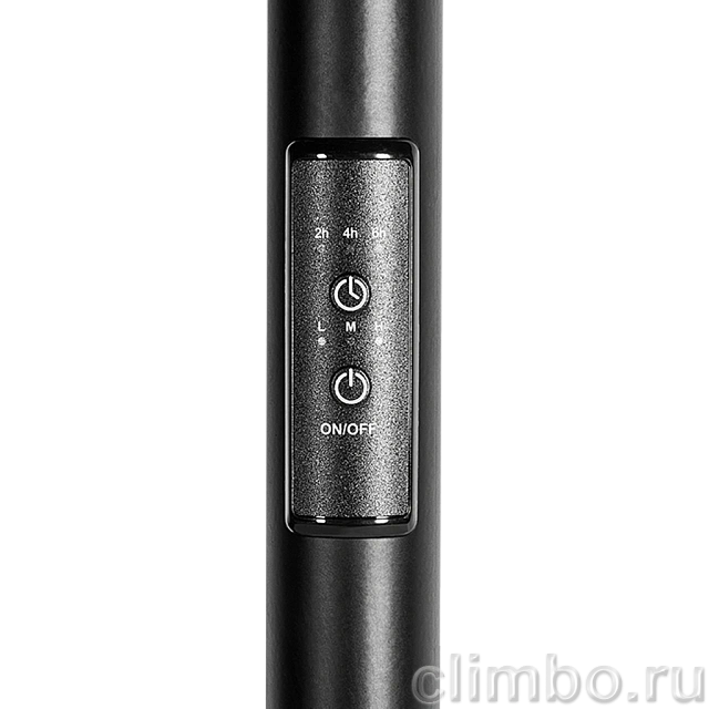Полотенцесушитель STOUT электрический ROCK round 120*08 Черный матовый 2 опоры — фото, детали конструкции