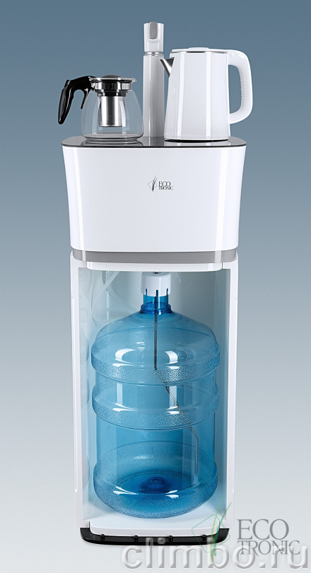 Кулер с чайным столиком Teabar Ecotronic TB11-LE white — фото товара
