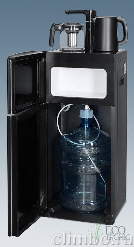 Кулер с чайным столиком Teabar Ecotronic TB18-LE black — фото товара