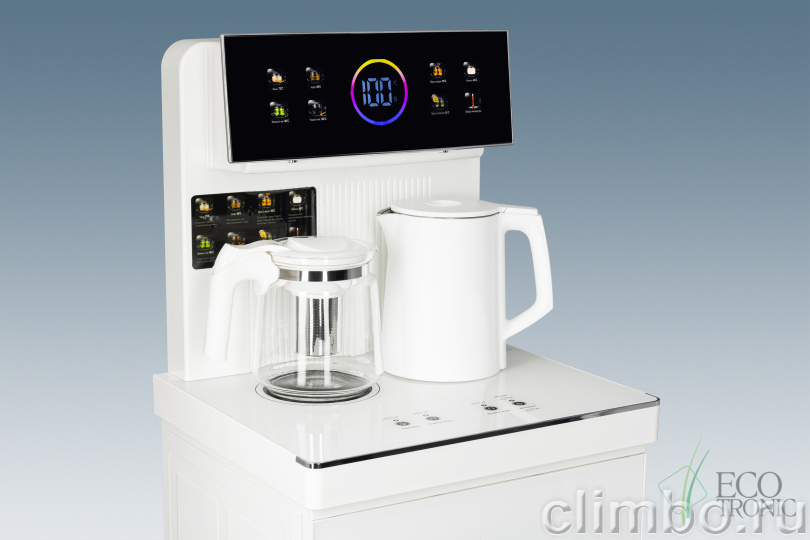Кулер с чайным столиком Teabar Ecotronic TB25-LNR white — фото товара