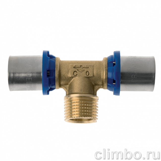 Prandelli Multyrama Тройник с наружной резьбой (16х2,0)х1/2 пресс — фото товара