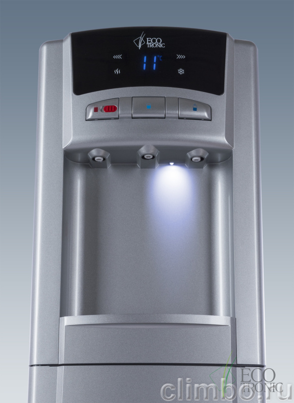 Кулер со шкафчиком и монитором Ecotronic M6-LCPM — фото товара