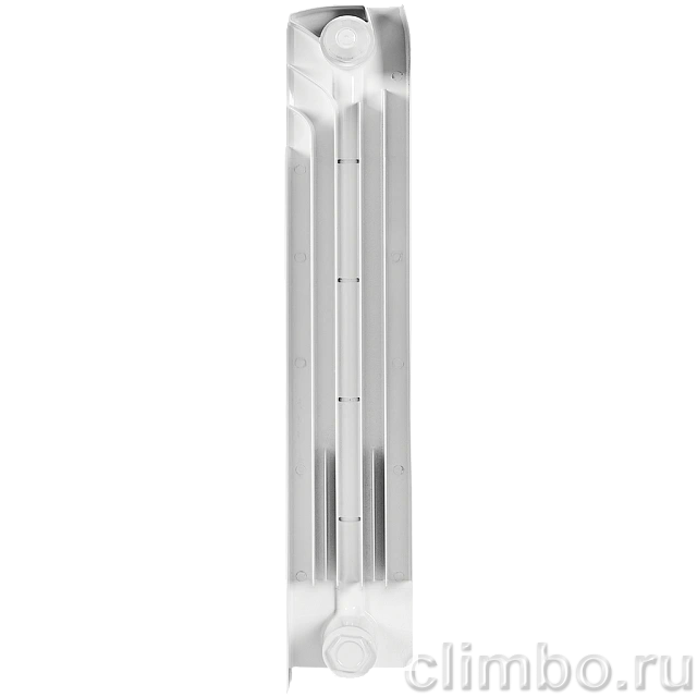 Радиатор биметаллический STOUT TITAN VENTIL 500 13 секций нижнее правое подключение — фото, детали конструкции