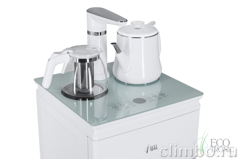 Кулер с чайным столиком Teabar Ecotronic TB61-LNA white — фото товара