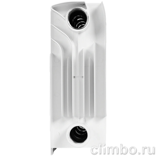 Радиатор биметаллический STOUT TITAN 200 11 секций боковое подключение (белый RAL 9016) — фото, детали конструкции