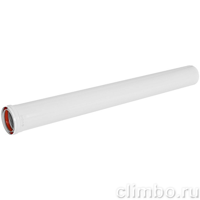 STOUT SCR-0080-811000 STOUT Удлинитель дымохода утепленный традиц. D80(п-м), L1000 (воздуховод до 105 градусов) — фото, детали конструкции