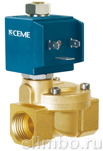 Клапан соленоидный CEME Н.О. D3" 220В — фото товара