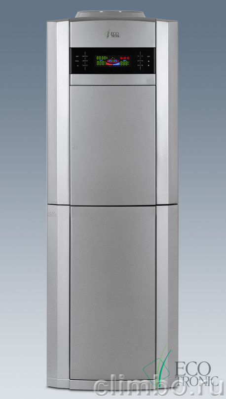 Кулер Ecotronic G21-LSPM Silver со шкафчиком-озонатором — фото товара