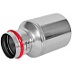Муфта ROMMER переходная ВПр-НПр, 88,9х54, из нержавеющей стали прессовой — фото, детали конструкции