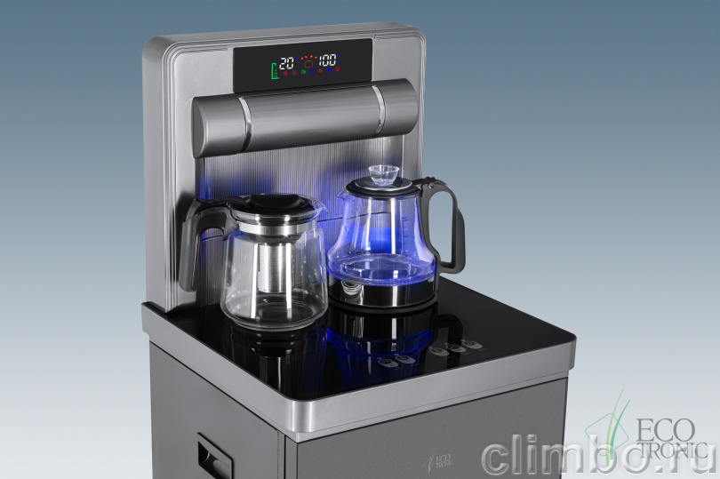 Кулер с чайным столиком Teabar Ecotronic TB50-LNA grey — фото товара