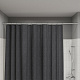 Карниз для ванной комнаты, 110-200 см, хром глянцевый, Элеганте (Elegante), IDDIS, RSC0120i14 — фото, детали конструкции