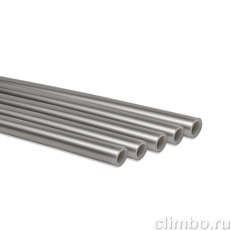 Труба ROMMER PEX из сшитого полиэтилена с кислородным слоем, серая, 16х2,2 (бухта 240 метров) — фото, детали конструкции
