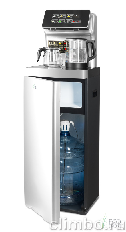 Кулер с чайным столиком Teabar Ecotronic TB15-LNR silver — фото товара