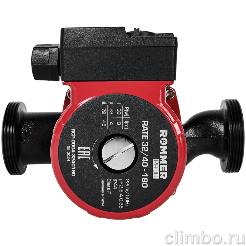 Циркуляционный насос ROMMER Profi 32/40-180 — фото, детали конструкции