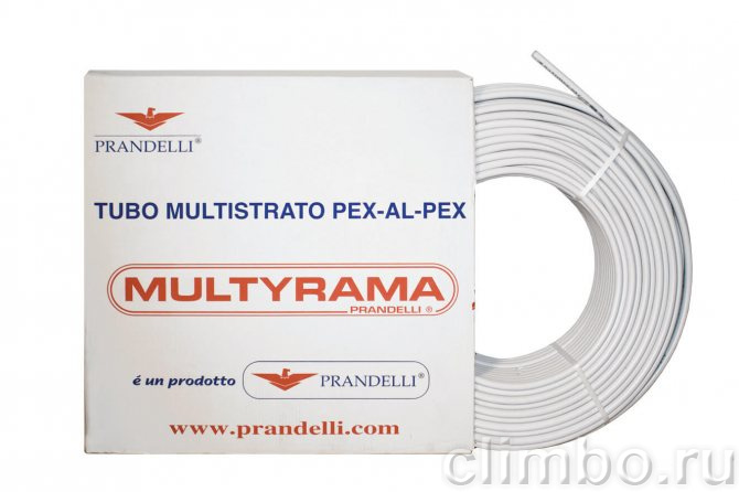 Prandelli Multyrama 16х2,0 (0,2) (бухта 200м) труба металлопластиковая — фото товара