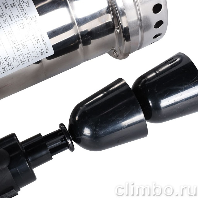 Насос дренажный STOUT с вертикальным поплавком, кабель 10 м, 230V, Q=150 л/мин, H=8 м — фото, детали конструкции